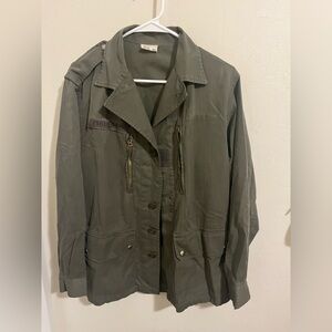 96 M COVETRA MERVILLE 1980 Olive Green Women's Jacket‎